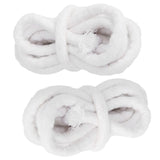 2pcs Candle Wicks Good Oil Absorbency Combustion Durable Braid Cotton Candle Wick for DIY Oil Lamp10mm