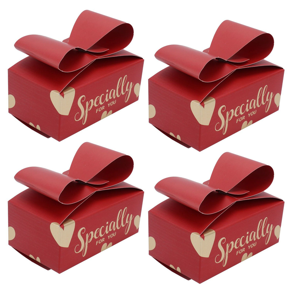 50Pcs Wedding Gift Box Chinese Style Exquisite Durable Thick Wedding Candy Box for Wedding Party