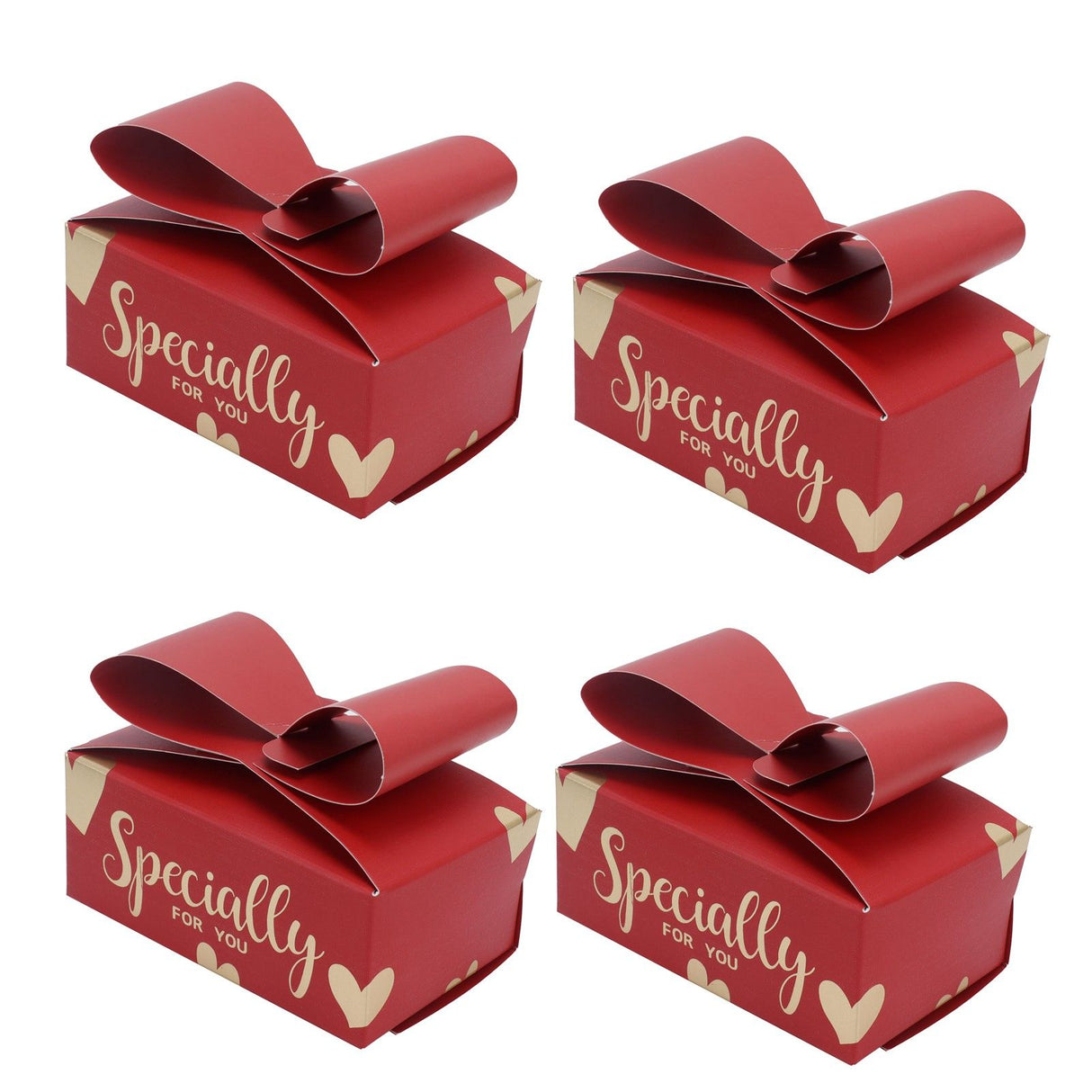 50Pcs Wedding Gift Box Chinese Style Exquisite Durable Thick Wedding Candy Box for Wedding Party