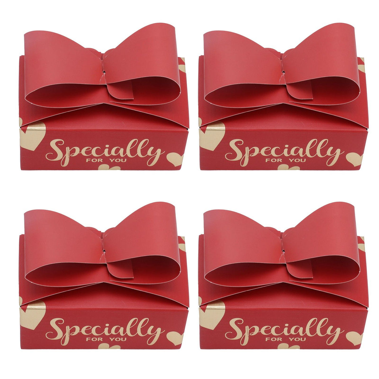 50Pcs Wedding Gift Box Chinese Style Exquisite Durable Thick Wedding Candy Box for Wedding Party