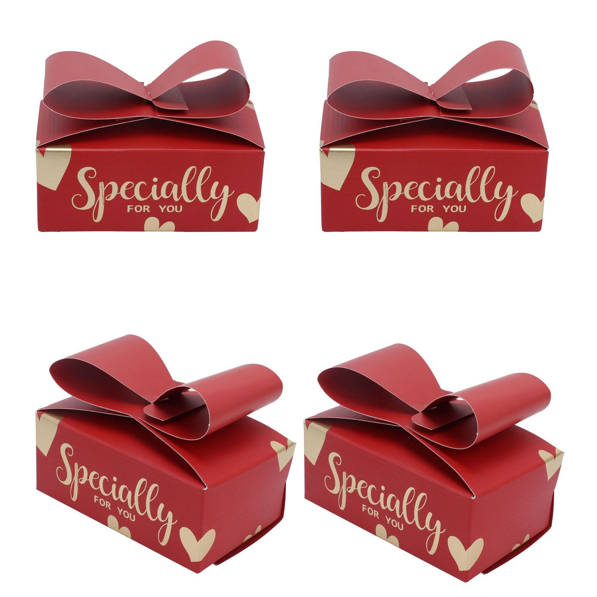 50Pcs Wedding Gift Box Chinese Style Exquisite Durable Thick Wedding Candy Box for Wedding Party
