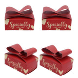 50Pcs Wedding Gift Box Chinese Style Exquisite Durable Thick Wedding Candy Box for Wedding Party - Rear View