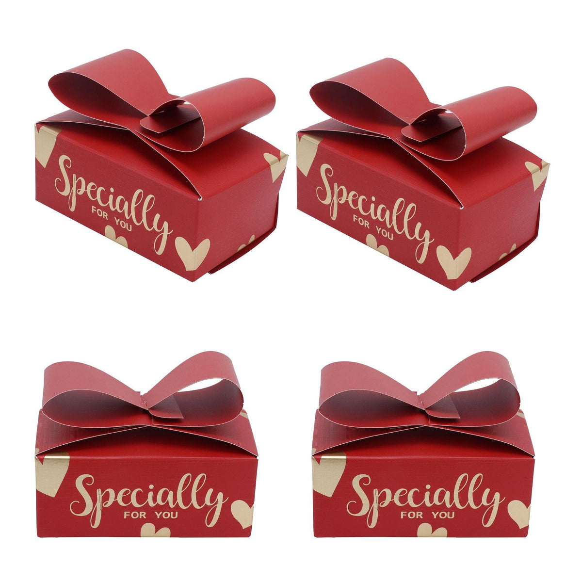 50Pcs Wedding Gift Box Chinese Style Exquisite Durable Thick Wedding Candy Box for Wedding Party