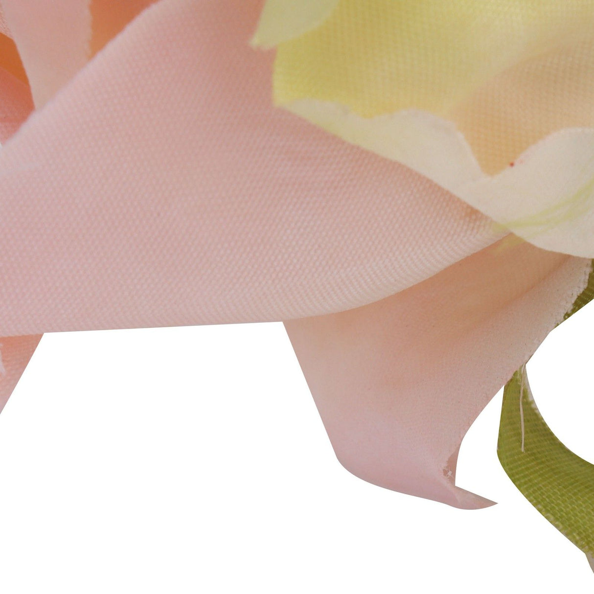 2Pcs Novelty Wooden Napkin Buckle Artificial Floral Napkin Ring for Festival Table DecorationPink