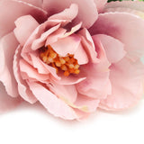 2Pcs Hemp Rope Napkin Buckle Simulation Flower Napkin Ring for Hotel Western Restaurant6622 Pink