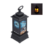 Halloween Lantern LED Flameless Exquisite Beautiful Vintage Battery Powered Halloween LampSkull