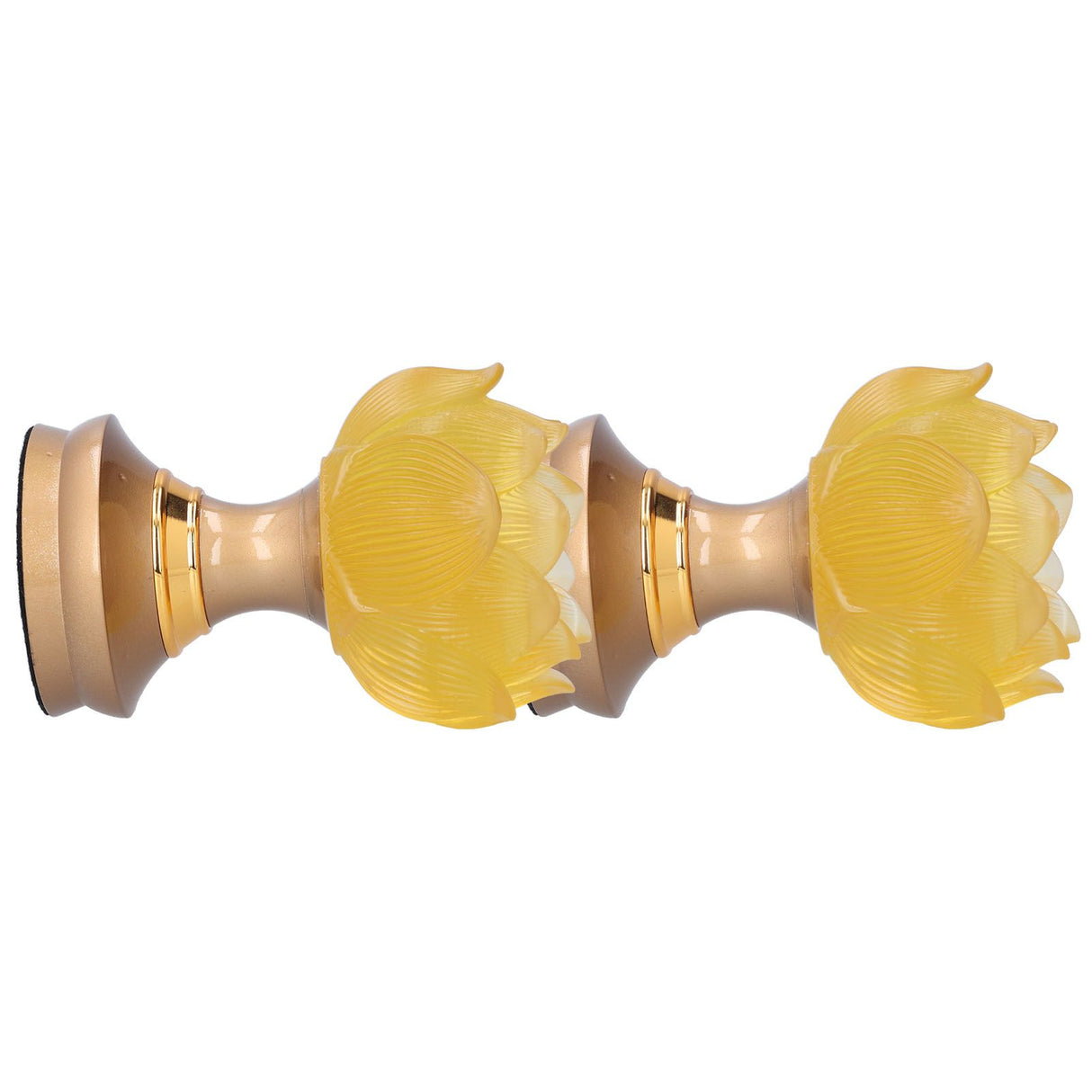 2Set LED Lotus Buddha Lamp Imitated Colored Glaze Prayer Light Home Meditation Buddhist SuppliesAU Plug 100‑240V