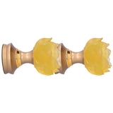2Set LED Lotus Buddha Lamp Imitated Colored Glaze Prayer Light Home Meditation Buddhist SuppliesAU Plug 100‑240V - Close-Up Angle