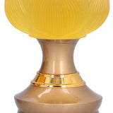 2Set LED Lotus Buddha Lamp Imitated Colored Glaze Prayer Light Home Meditation Buddhist SuppliesAU Plug 100‑240V