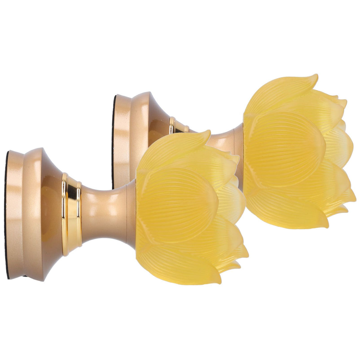 2 Set LED Buddhist Light Yellow Buddha Lamp Adjustable Buddhist Flower Light Buddhism SupplyAU Plug 100-240V