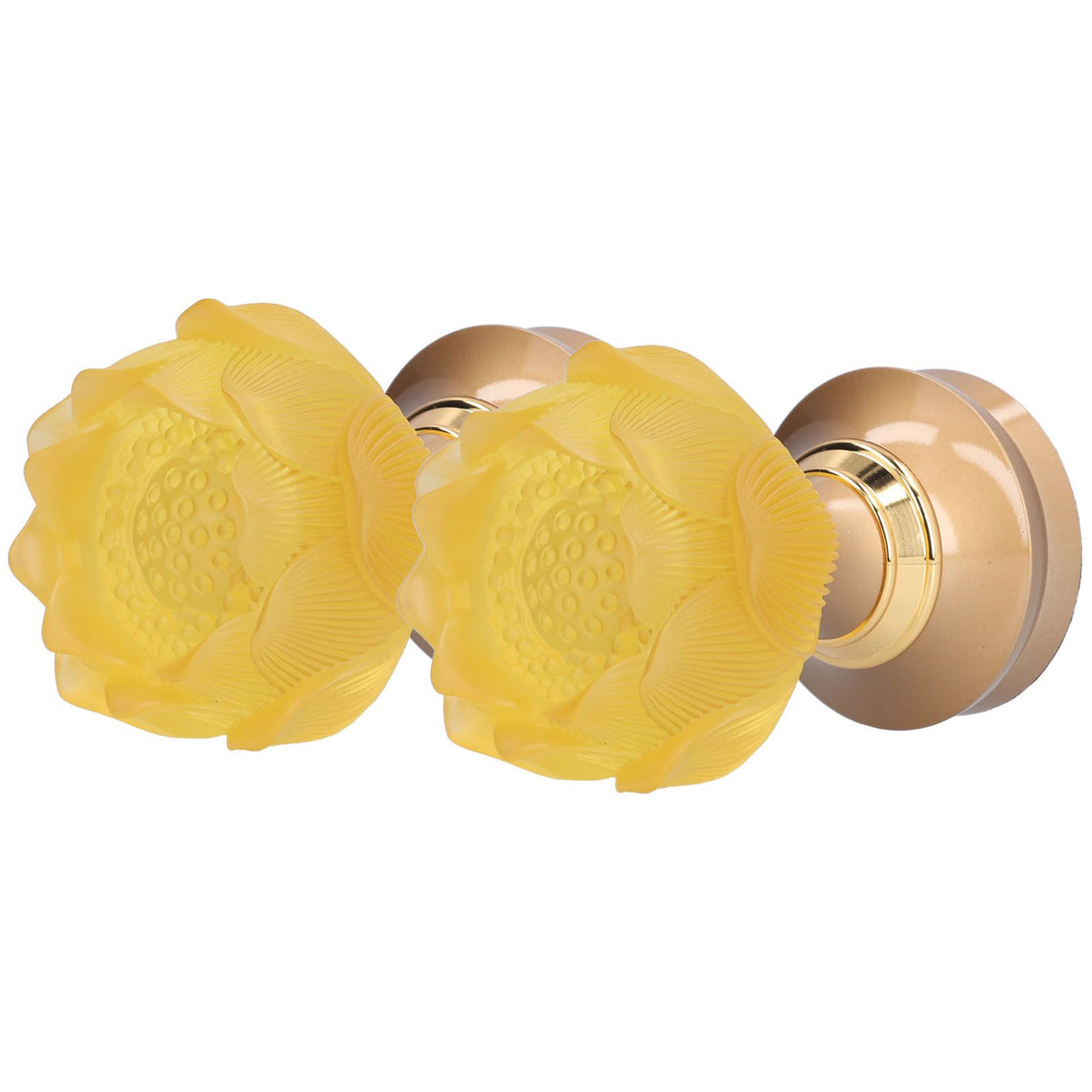 2 Set LED Buddhist Light Yellow Buddha Lamp Adjustable Buddhist Flower Light Buddhism SupplyAU Plug 100-240V