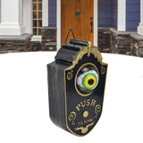 Halloween Doorbell Horrible Single Eyeball Luminous Hanging Door Bell Halloween Party Prop Decoration