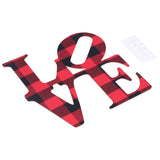 Christmas Wall Decoration Wooden Wall Ornament English Letter Wall Decoration for Home