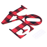 Christmas Wall Decoration Wooden Wall Ornament English Letter Wall Decoration for Home