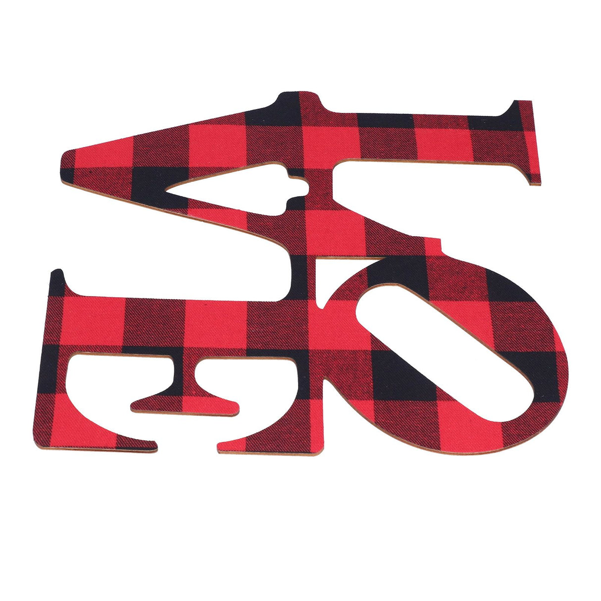 Christmas Wall Decoration Wooden Wall Ornament English Letter Wall Decoration for Home