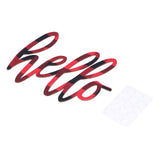 Christmas Wall Decor Home English Letter Wall Ornament Wooden Wall Decoration for Festival