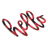 Christmas Wall Decor Home English Letter Wall Ornament Wooden Wall Decoration for Festival