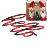 Christmas Wall Decor Home English Letter Wall Ornament Wooden Wall Decoration for Festival