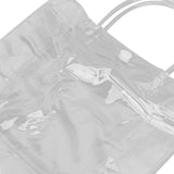 20pcs Transparent Gift Bags Large Capacity Simple Multifunctional 20cmx20cmx8cm PVC Goodie Wrap Bags for Flower Candy