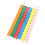 600PCS Party Wristbands Synthetic Paper Colorful Waterproof Hand Bands Adhesive Comfortable Party Bracelets for Events Concerts Festival