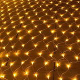 Net Mesh String LED Lights 4.9x4.9ft Waterproof Outdoor Christmas Net Lights for Christmas Outdoor Wedding