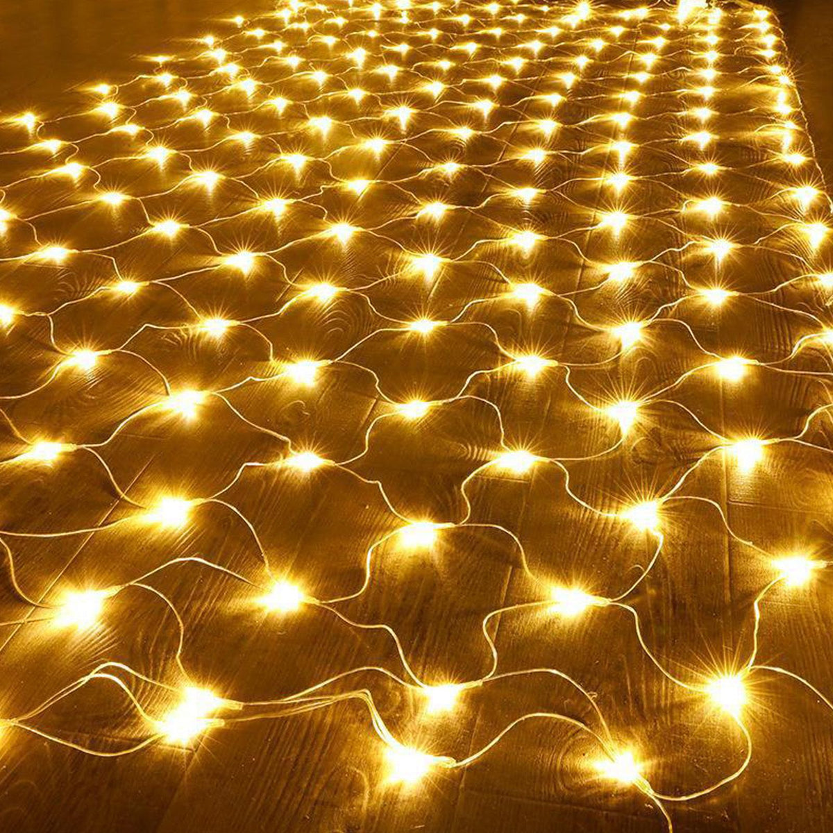 Net Mesh String LED Lights 4.9x4.9ft Waterproof Outdoor Christmas Net Lights for Christmas Outdoor Wedding