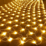 Net Mesh String LED Lights 4.9x4.9ft Waterproof Outdoor Christmas Net Lights for Christmas Outdoor Wedding - Extra Image