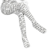 Women Thinker Statue Unique Resin Pulp Reading Women Figurine Decor for Home Office Library W310 11