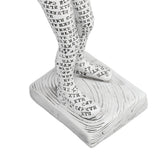 Women Thinker Statue Unique Resin Pulp Reading Women Figurine Decor for Home Office Library W310 12 - Extra Image