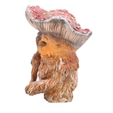 Fairy Mushroom Monster Resin Gothic Style Exquisite Vividly Detailed Outdoor Garden Statue for Lawn Yard Balcony A