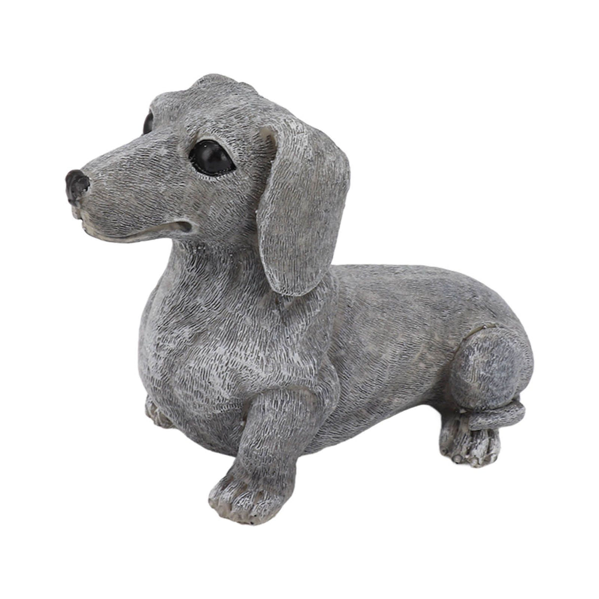 Dachshund Figurine Resin Dachshund Sculpture Outdoor Statue Ornament Dog Lover Gift For Garden Patio Lawn Courtyard Home Desktop Decoration