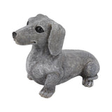 Dachshund Figurine Resin Dachshund Sculpture Outdoor Statue Ornament Dog Lover Gift For Garden Patio Lawn Courtyard Home Desktop Decoration