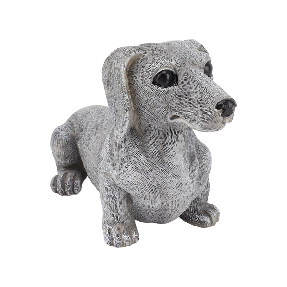 Dachshund Figurine Resin Dachshund Sculpture Outdoor Statue Ornament Dog Lover Gift For Garden Patio Lawn Courtyard Home Desktop Decoration