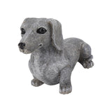 Dachshund Figurine Resin Dachshund Sculpture Outdoor Statue Ornament Dog Lover Gift For Garden Patio Lawn Courtyard Home Desktop Decoration - Extra Image