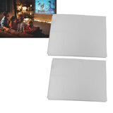 2 Sets Christmas Window Projector Screen HD Effect Lasting Easy Operate Movie Display Cloth for Home - Extra Image
