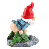 Dwarf Decorative Ornaments Durable Resin Decor Cute Gnome Figure Decorations for Home Outside Yard Decor