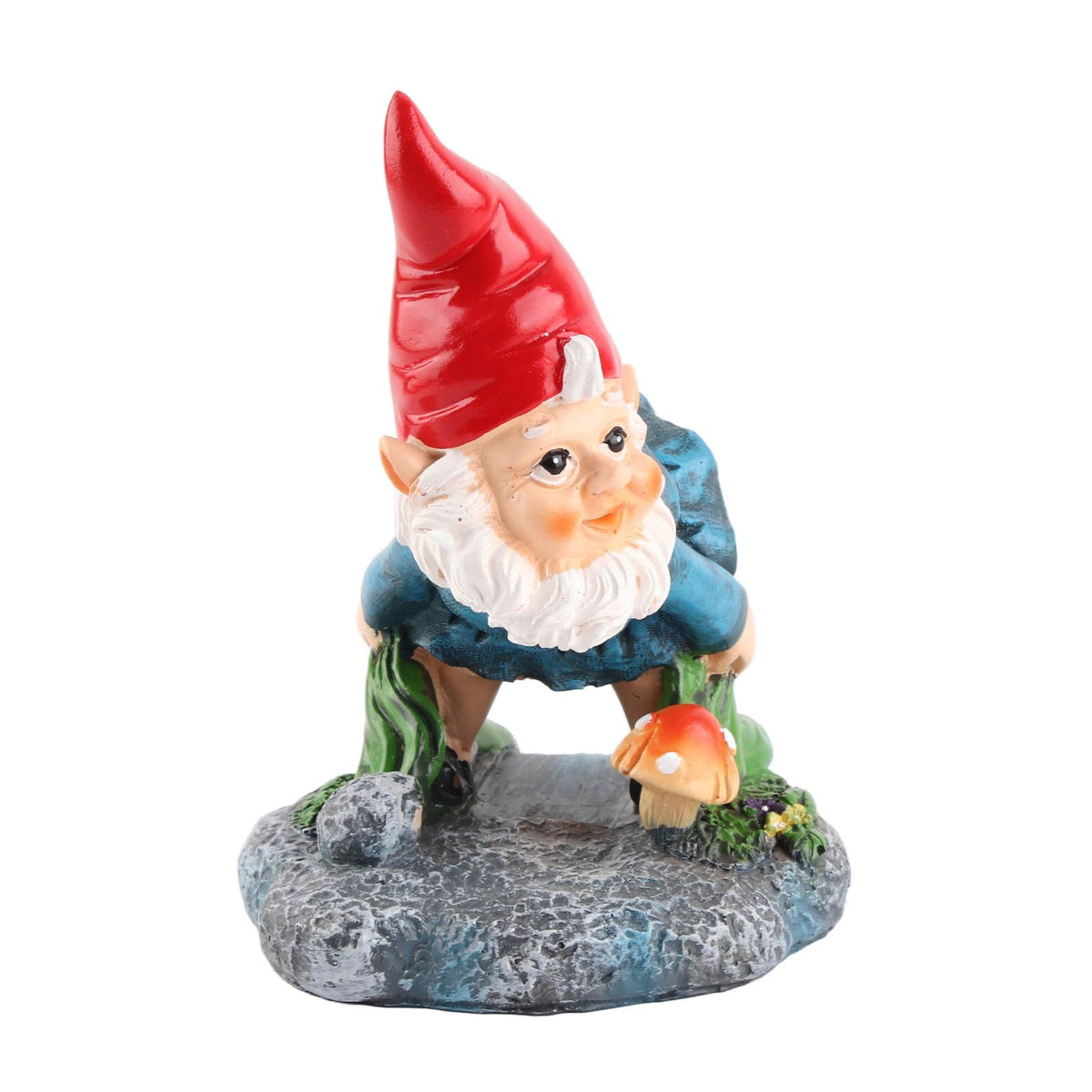 Dwarf Decorative Ornaments Durable Resin Decor Cute Gnome Figure Decorations for Home Outside Yard Decor