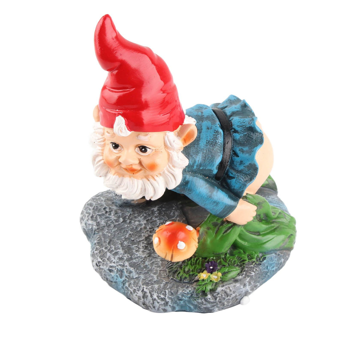 Dwarf Decorative Ornaments Durable Resin Decor Cute Gnome Figure Decorations for Home Outside Yard Decor