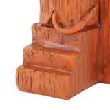 Church Mouse Statue Easy To Clean Brown Resin Church Mouse Resin Sculpture for Home - Extra Image