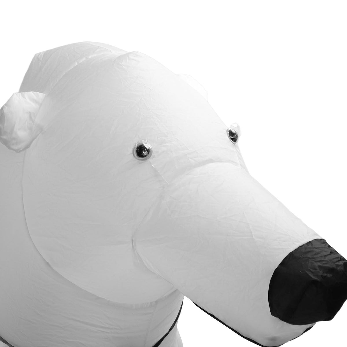 Inflatable Polar Bear Costume Reinforced Stitching Lightweight Reusable Waterproof Blow Up Animal Costumes for Halloween Cosplay