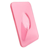 Photo Frame Flower Vase Acrylic Rectangle Centerpiece Clear Hydroponic Floral Vase for Dining Table Home Office Pink