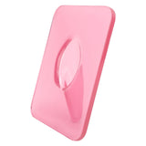 Photo Frame Flower Vase Acrylic Rectangle Centerpiece Clear Hydroponic Floral Vase for Dining Table Home Office Pink
