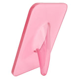 Photo Frame Flower Vase Acrylic Rectangle Centerpiece Clear Hydroponic Floral Vase for Dining Table Home Office Pink
