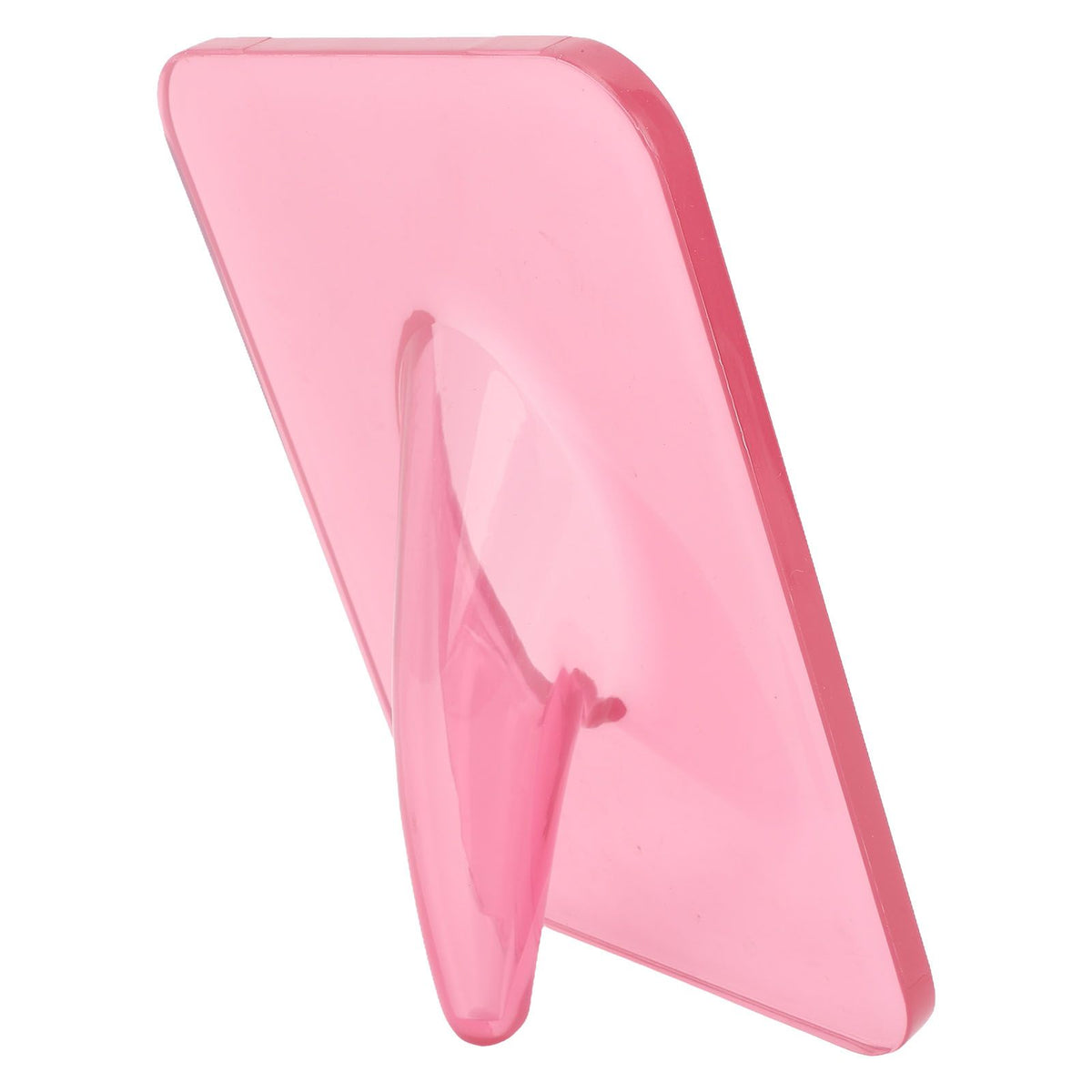 Photo Frame Flower Vase Acrylic Rectangle Centerpiece Clear Hydroponic Floral Vase for Dining Table Home Office Pink