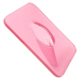 Photo Frame Flower Vase Acrylic Rectangle Centerpiece Clear Hydroponic Floral Vase for Dining Table Home Office Pink
