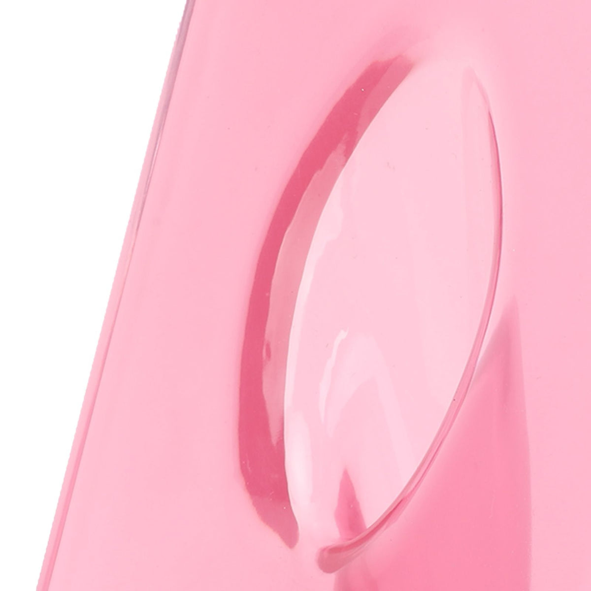Photo Frame Flower Vase Acrylic Rectangle Centerpiece Clear Hydroponic Floral Vase for Dining Table Home Office Pink