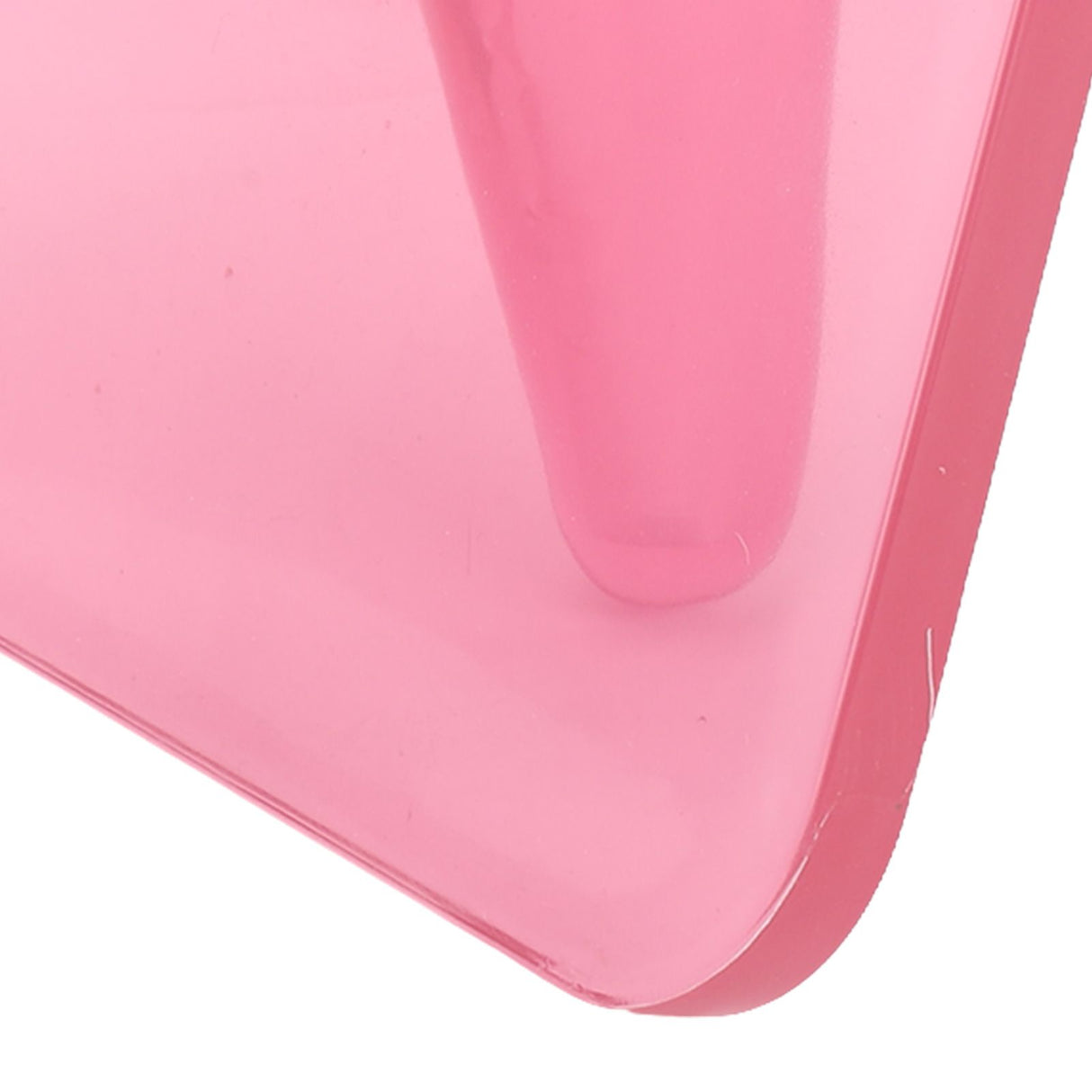 Photo Frame Flower Vase Acrylic Rectangle Centerpiece Clear Hydroponic Floral Vase for Dining Table Home Office Pink