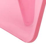 Photo Frame Flower Vase Acrylic Rectangle Centerpiece Clear Hydroponic Floral Vase for Dining Table Home Office Pink - Extra Image