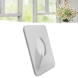 Photo Frame Flower Vase Acrylic Rectangle Centerpiece Clear Hydroponic Floral Vase for Dining Table Home Office Transparent