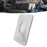 Photo Frame Flower Vase Acrylic Rectangle Centerpiece Clear Hydroponic Floral Vase for Dining Table Home Office Transparent - Extra Image